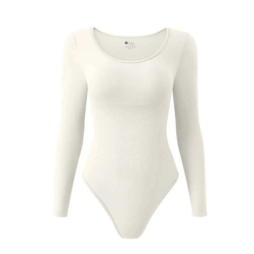 Bodysuit Sculpting Shapewear Longsleeve